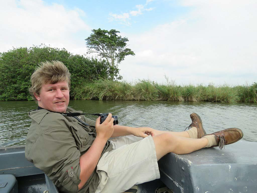 Michael enjoying himself